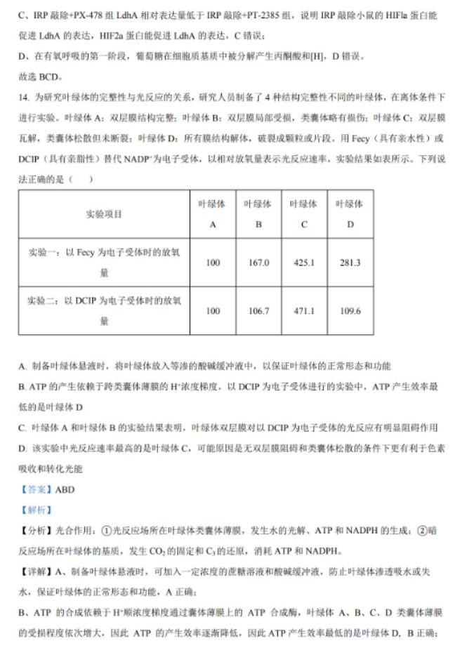 湖南省岳汨联考2024高三11月期中生物试题及答案