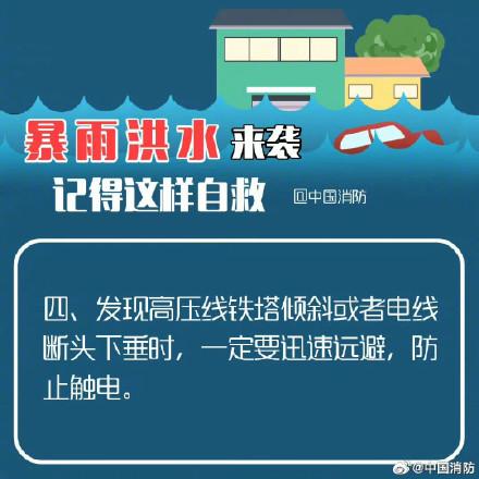 暴雨洪水自救指南
