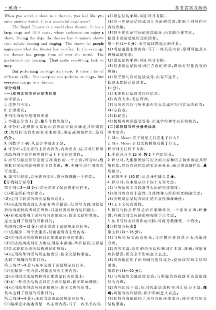 2024辽宁名校联盟高三3月联考英语考试试题及答案