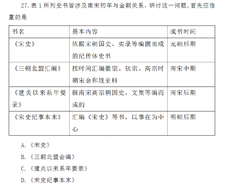 2024年高考新课标卷文综试题及答案