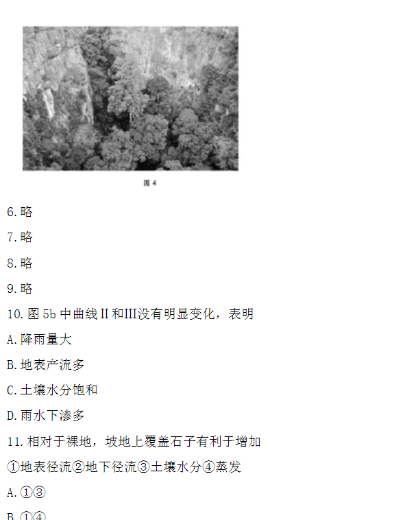 2024新课标高考文综试题及答案