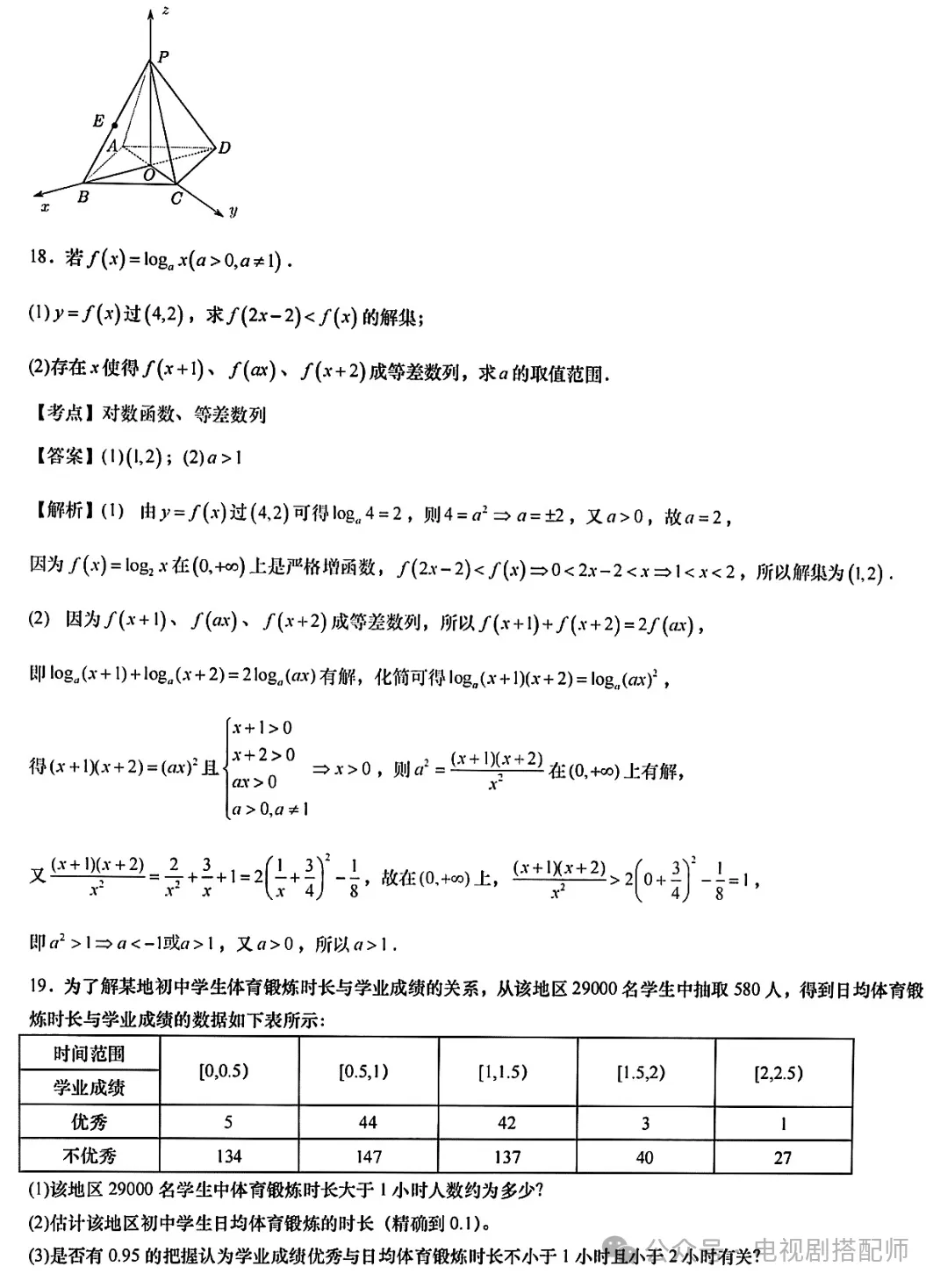 上海市高考数学原题和答案